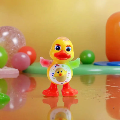 Canard dansant, yeux clignotants amusants And Class