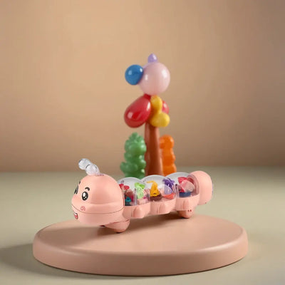 Jouet Rampant Bébé – Chenille Interactive avec Lumières, Musique et Direction Automatique Ali Express