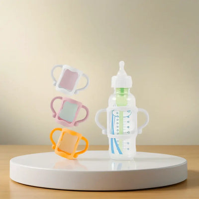Poignée de bouteille en Silicone pour biberons étroits Ali Express