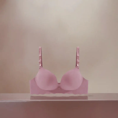 Soutien-gorge push up sans couture pour femme, lingerie sexy, bralette sans fil, soutiens-gorge confortables, haut de sous-vêtement, mode française Ali Express