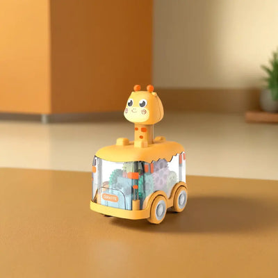 Voiture Jouet Inertielle – Modèle Animal Puzzle pour Enfants (4 à 12 ans) Ali Express