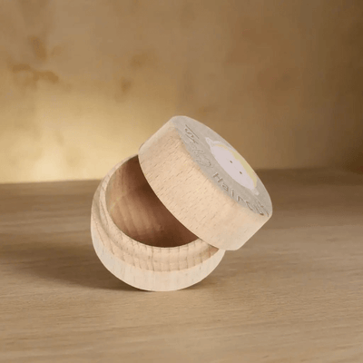 Boîte à souvenirs de cheveux de bébé en bois, stockage de mémoire de premier coupe de cheveux, cadeau féerique mignon pour bébé, support de coupe de cheveux pour enfants, cheveux perdus commémoratifs pour bébé – | Boutique And Class